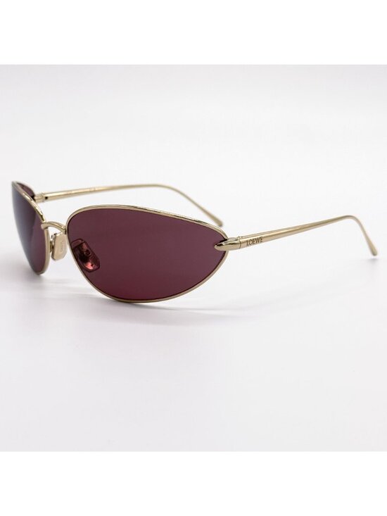 NEW LOEWE SUNGLASSES LW40164U 32U GOLD/RED UNISEX EYEWEAR main image 7